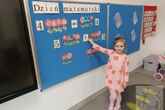 Dzień Matematyki w grupie "Wiewiórki" 2023