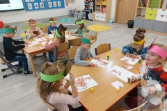 Dzień Pluszowego Misia 2022 grupa "Wiewiórki"