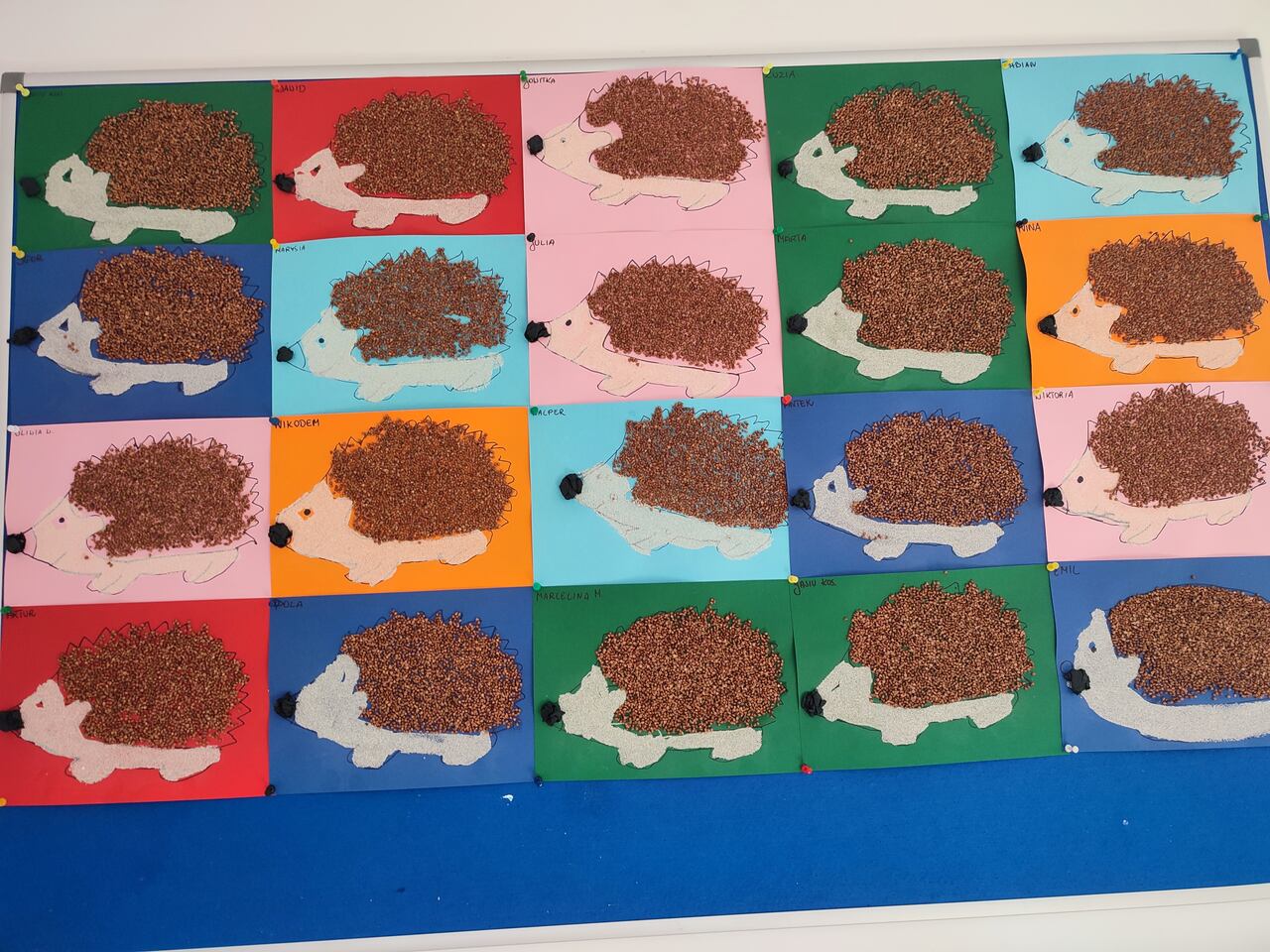 Prezentacja gotowych prac.