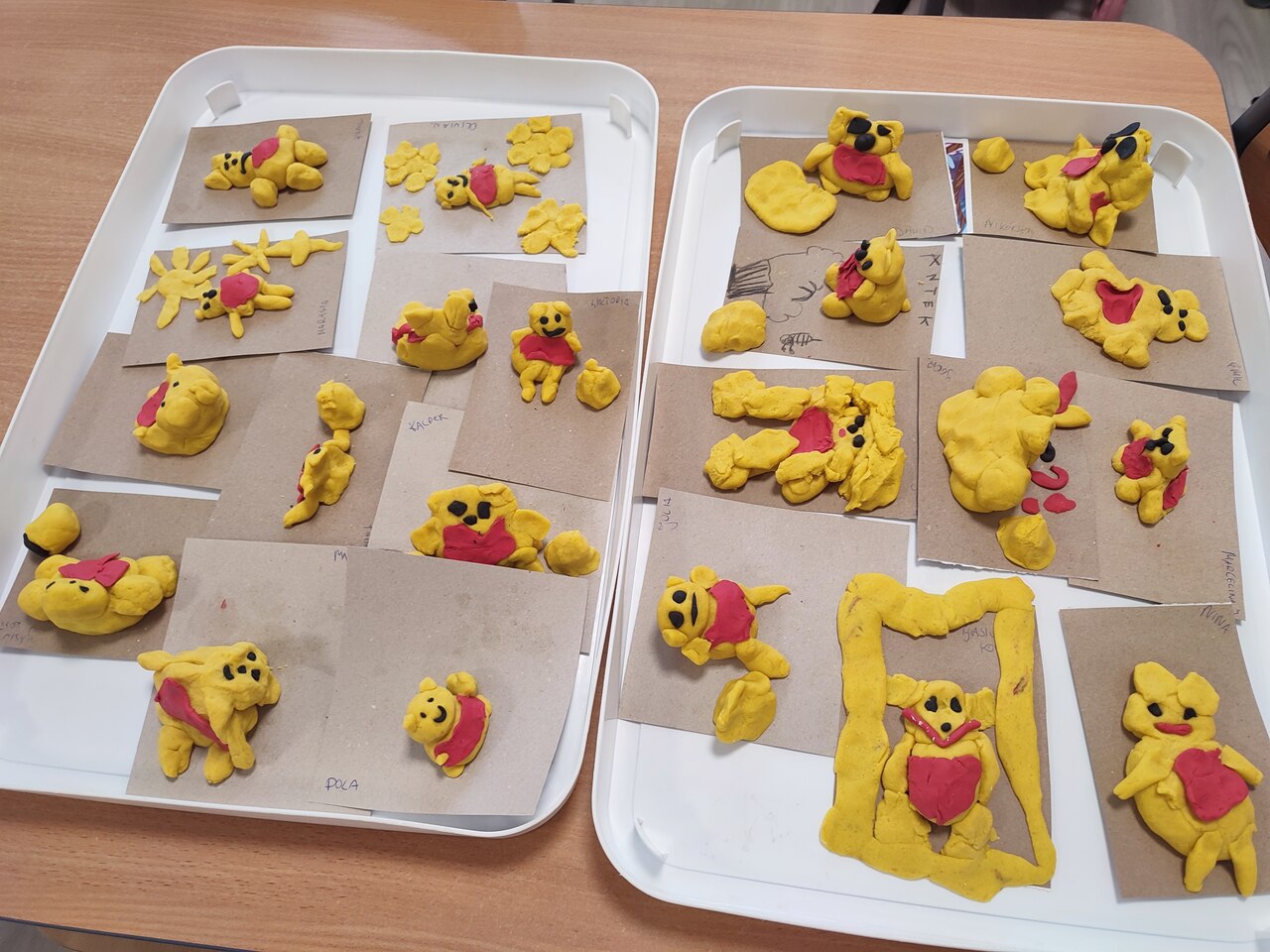 Miodowe Kubusie Puchatki.