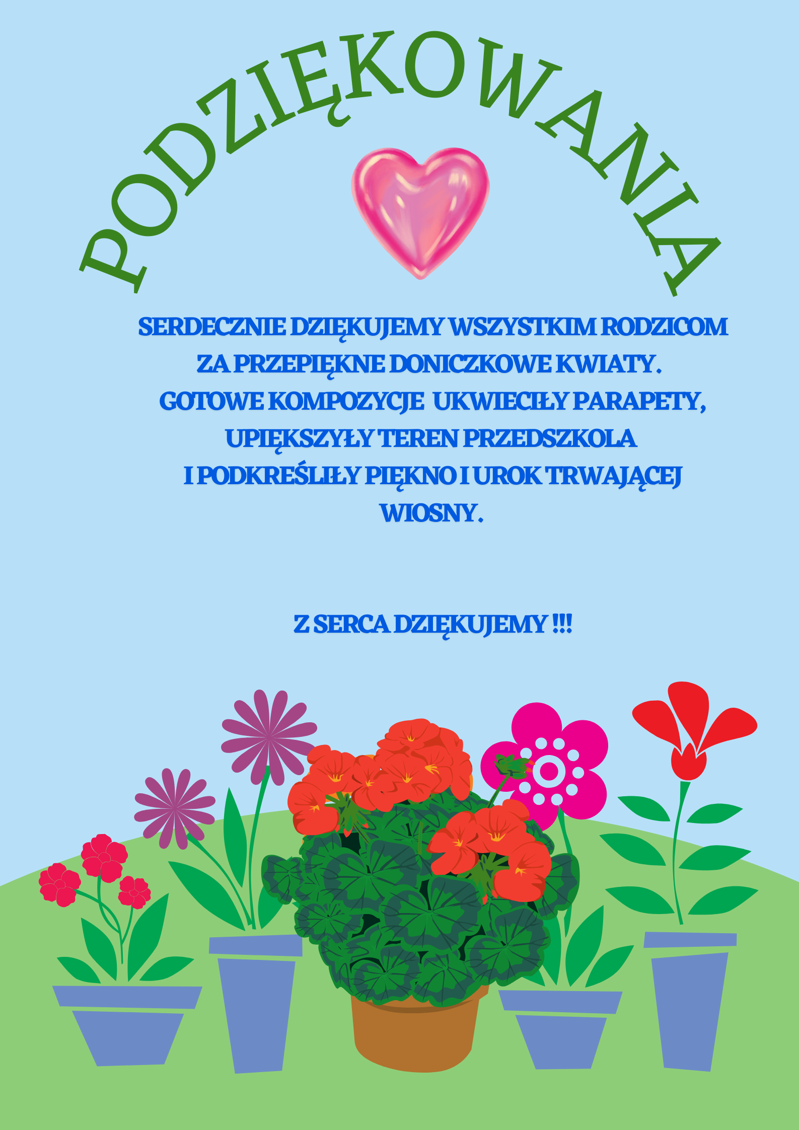 Podziękowania.