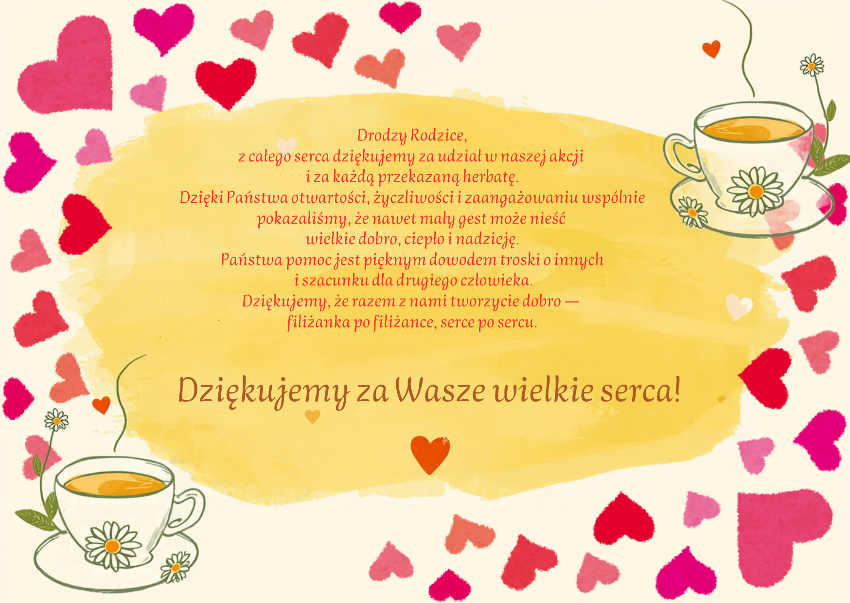 Podziękowania.